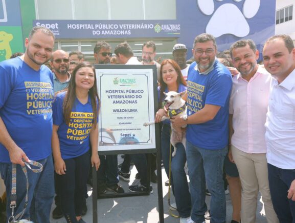 Governador Wilson Lima inaugura maior Hospital Público Veterinário da América Latina