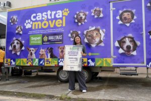 Imagem da notícia - Sepet inaugura nova unidade do Castramóvel no Amazonas