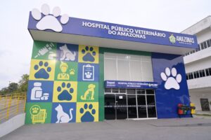 Imagem da notícia - Hospital Público Veterinário do Amazonas ultrapassa 127 mil procedimentos em três meses de funcionamento