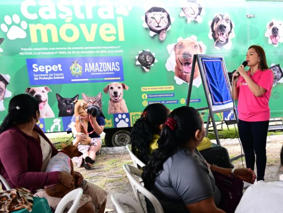 Castramóvel da Sepet inicia agendamento para castração de animais no Coroado