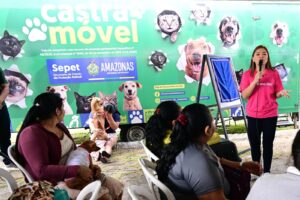 Miniatura: Sepet realiza agendamento para castração de cães e gatos no Nova Cidade, em Manaus